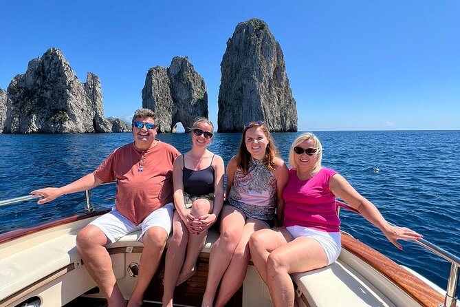 3 Hours Private Boat Tour of Capri with Pasta and Prosecco - The Natural Arch brings the first real swim