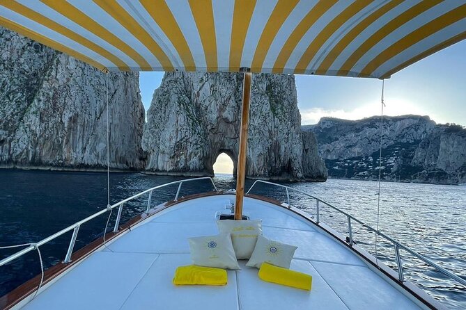 3 hours Private Capri Boat Tour - The Blue Grotto: famous, optional, and not guaranteed