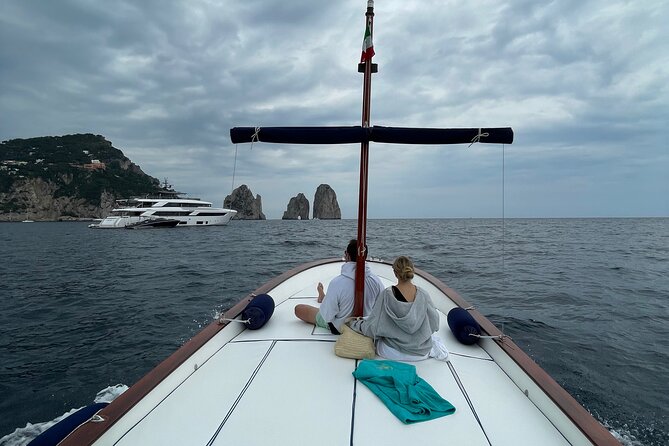 4 Hour Private Boat Tour of Capri - Punta Carena Lighthouse and Marina Piccola
