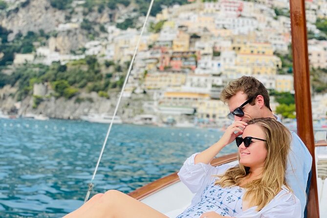 7 Hours Private Boat Experience on Capri from Positano - White Grotto and the limestone coast