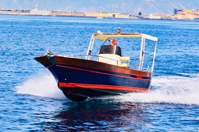 7 hours Private Boat Tour Sorrento Capri or Positano - White Grotto and the Natural Arch