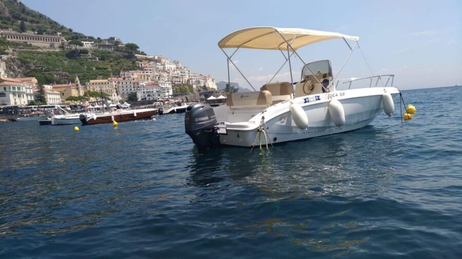 Amalfi: boat rental no license - How the high rating fits the experience