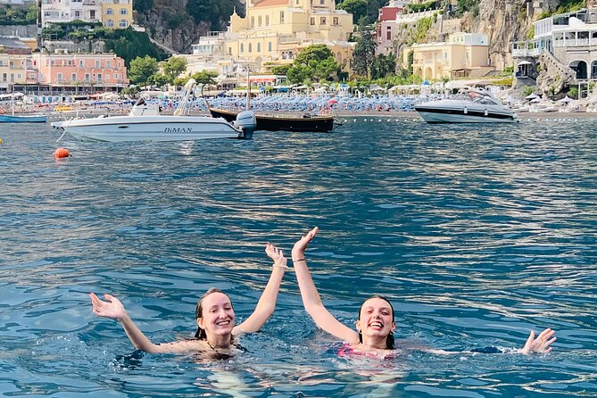Amalfi Coast 7-hour Private Boat Rental in Maiori or Minori - Positano from the water