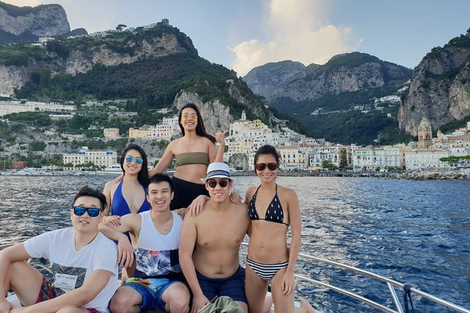 Amalfi Coast Boat Rental - Swimming spots and time off the boat