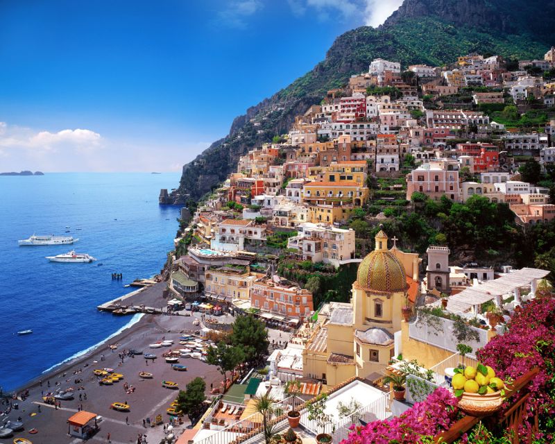 Amalfi Coast by Vintage Fiat 500 or 600 - Praiano and Fiordo di Furore on the scenic road