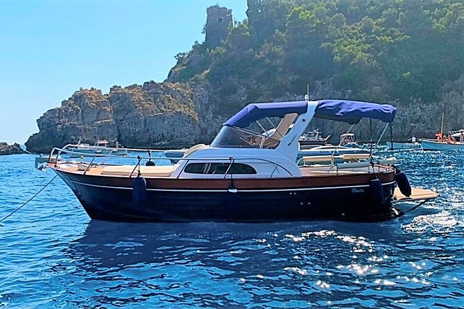 Amalfi Coast Full Day Private Boat Tour (cabin+restroom on board) - Positano from the water, then on foot