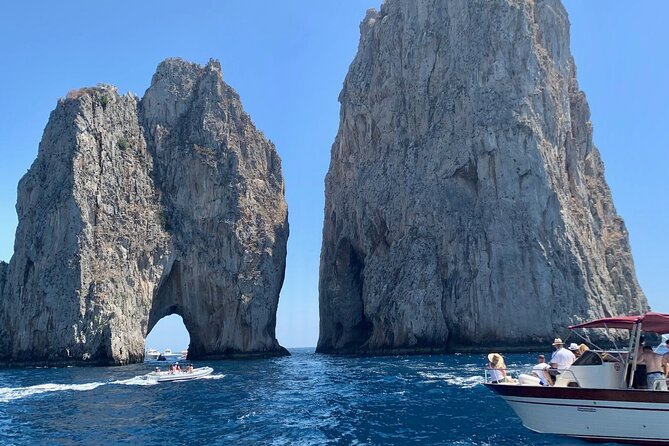 Amalfi Coast Full Day Private Boat Tour (cabin+restroom on board) - Li Galli and the first swim