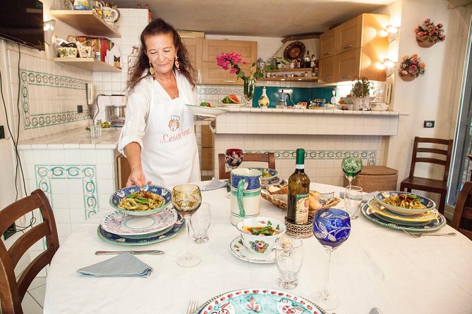 Amalfi Coast Home Dining & Cooking Demo - Antonio and Ariana’s Personal Touch