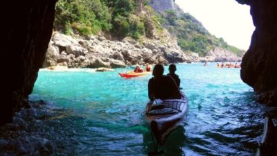 Kayak Tour with Snorkeling and Grottoes Visit
