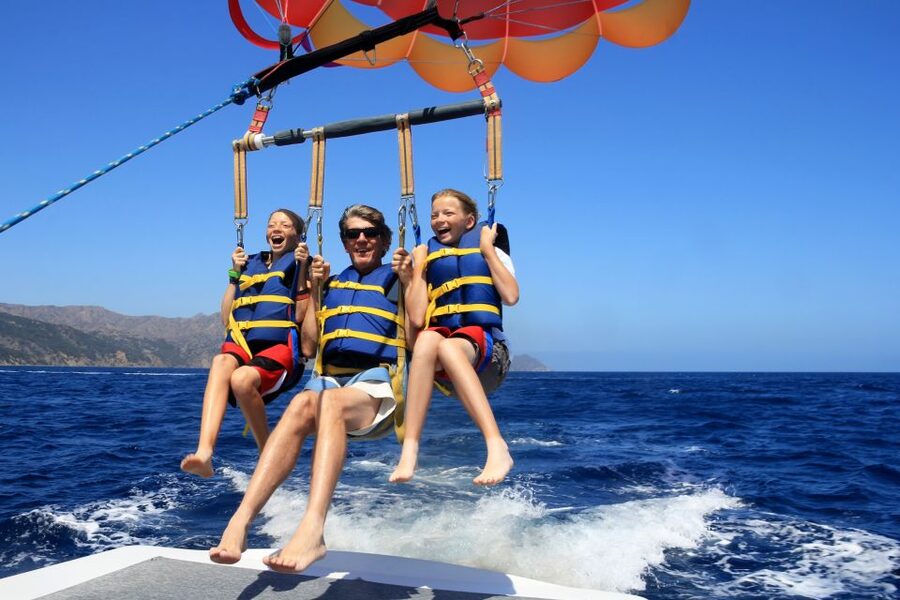 Amalfi Coast: Parasailing Flight Adventure - The guides and the feel of the experience