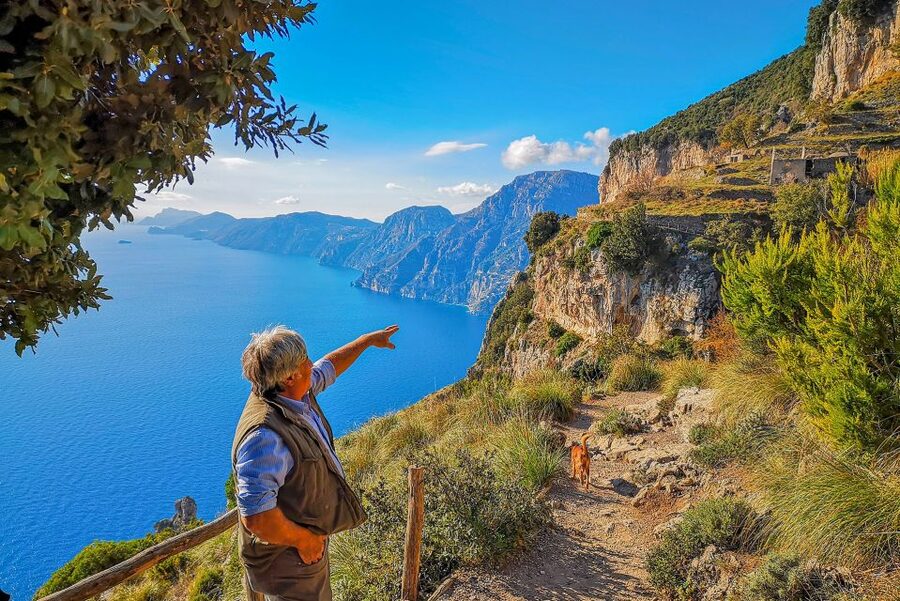 Amalfi Coast: Path of the Gods Private Walking Tour - Walking the original Path of the Gods