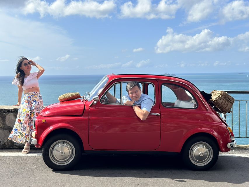 Amalfi Coast: Photo Tour with a Vintage Fiat 500 - Positano: colorful houses and classic Amalfi views
