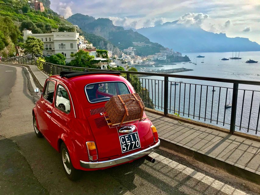 Amalfi Coast: Photo Tour with a Vintage Fiat 500 - Leaving by vintage Fiat 500