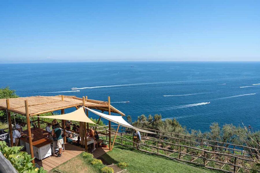 Amalfi Coast: Pizza & Mozzarella Class with Farmhouse visit - A garden tour with lemons, herbs, and vegetables