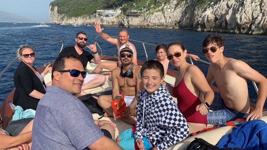 Amalfi Coast Premium Boat Tour from Sorrento - Positano: about 90 minutes on shore