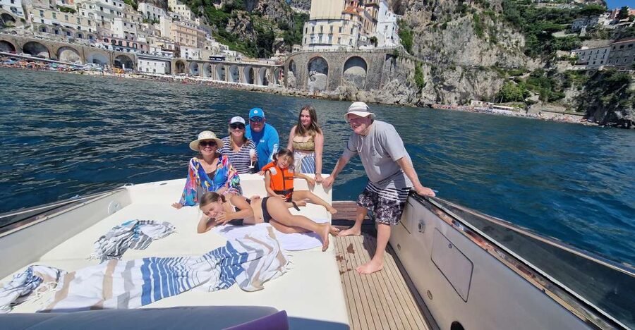 Amalfi Coast Premium Boat Tour from Sorrento - Queen Giovanna’s Baths and the final limoncello
