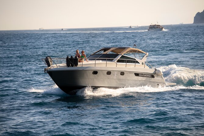 Amalfi Coast Private Boat Day with Swim Stops & Prosecco - Atrani, Minori, and Maiori on the return route