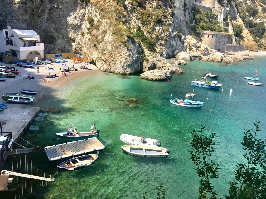 Amalfi Coast: Private Boat Trip with Prosecco and Snorkeling - Santa Croce and the Arch of Lovers