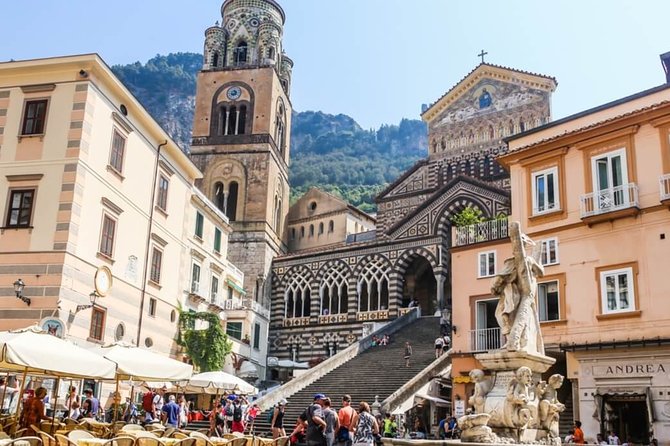Amalfi Coast Private Day Tour from Sorrento - Praiano and Conca dei Marini: short stops between the towns