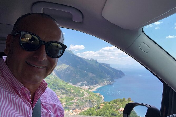 Amalfi Coast Private Day Tour with English speaking driver - Amalfi: port views, pastries, and Sant’Andrea