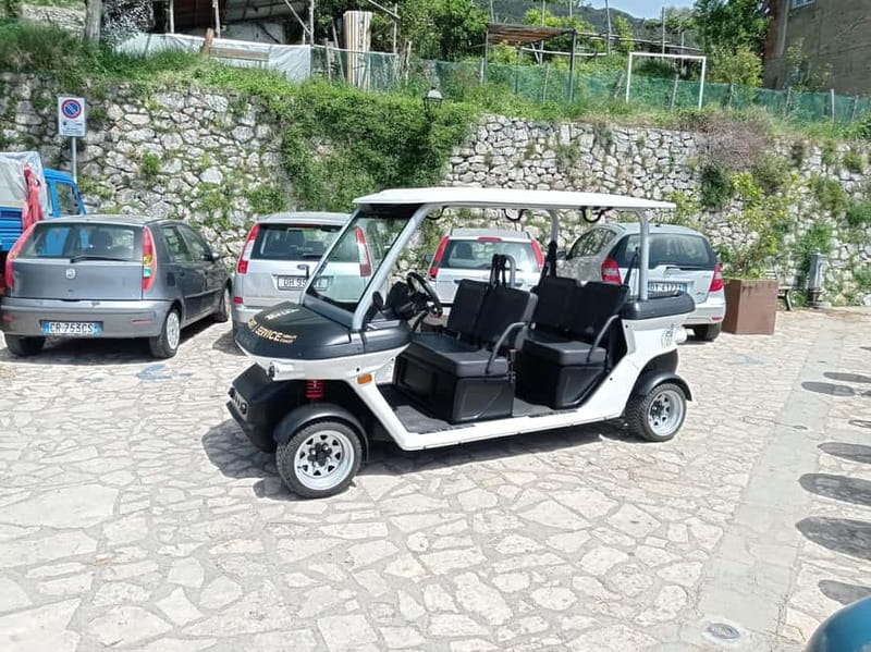 Amalfi Coast: Private Golf Cart Tour - Praiano and Positano from the road