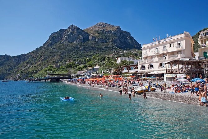 Amalfi Coast Private Tour from Sorrento - Premium 28ft Boat - Marina del Cantone and Cala Mitigliano: the first swim