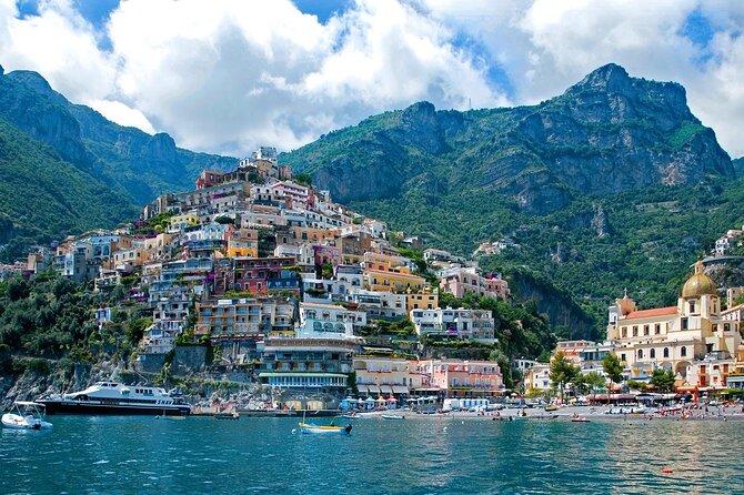 Amalfi Coast Private Tour from Sorrento - Premium 28ft Boat - Praiano and Furore Fjord from the water