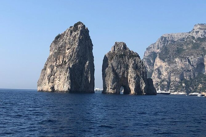 Amalfi Coast Sharing boat tour from Sorrento - The return route past Furore and Positano