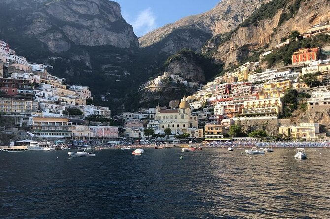 Amalfi Coast Sharing boat tour from Sorrento - 1.5 hours to explore Positano