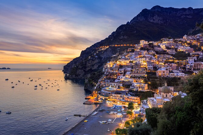 Amalfi Coast Sunset Tour & Dinner - Key points at a glance