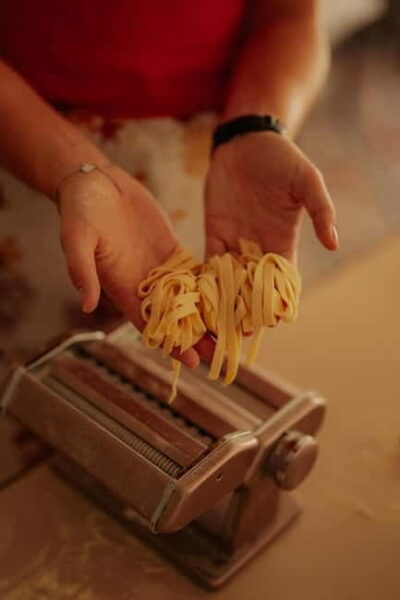 Cooking Class with Pasta, Mozzarella, and Tiramisù