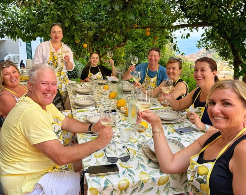 Amalfi Organic Lemon Tour & Wine Tasting + Dinner or Lunch - The work behind an organic Amalfi lemon