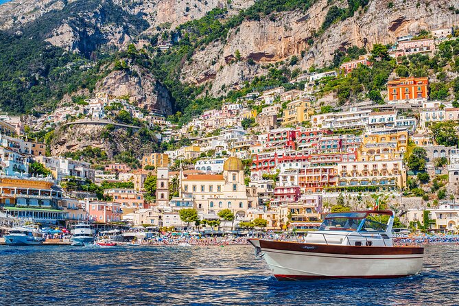 Amalfi & Positano Boat Experience with Free Time & Transfer - About 90 minutes in Amalfi