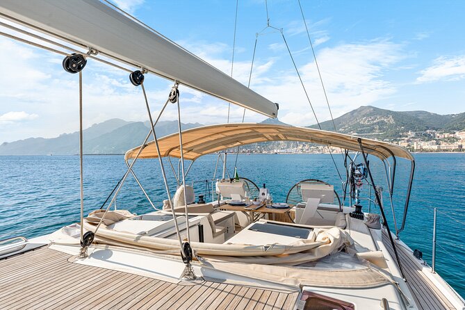 Amalfi Skip the Crowds Private Chill Experience on a Sail Yacht - Norman towers and the fishing village of Cetara