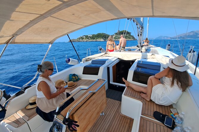 Amalfi Skip the Crowds Private Chill Experience on a Sail Yacht - Beaches near Ravello and the view from Conca