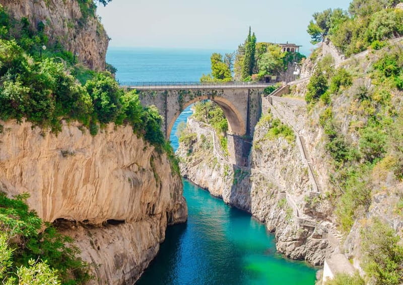 Amalfi: Sunset Boat Tour with Fruit and Drinks - Leaving Amalfi and seeing Saint Andrew Grotto
