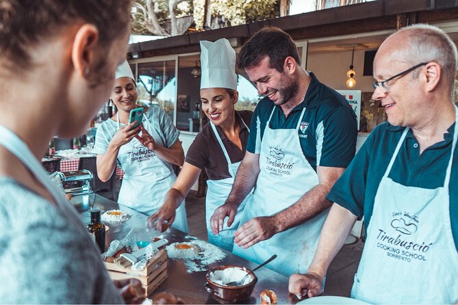 Authentic Pasta Cooking Class in Sorrento with Wine - Making ravioli on the hills above Sorrento