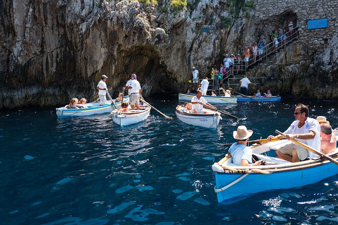 Blue Grotto and Capri by Private Boat Tour - Marina Grande and the old Roman bathing cove