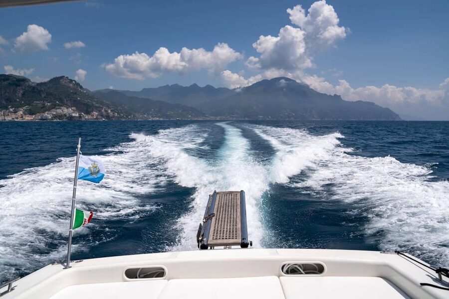Boat tour Amalfi Coast - Capri - Positano - Sunset - Conca dei Marini and the caves