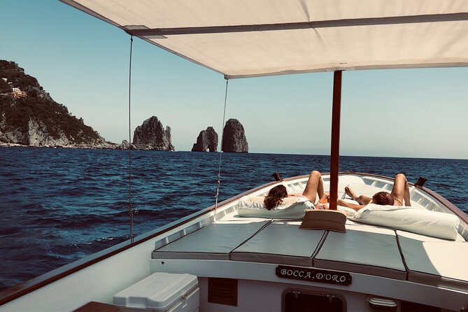 Boat Tour in Capri - The Faraglioni, Capri’s classic sea view
