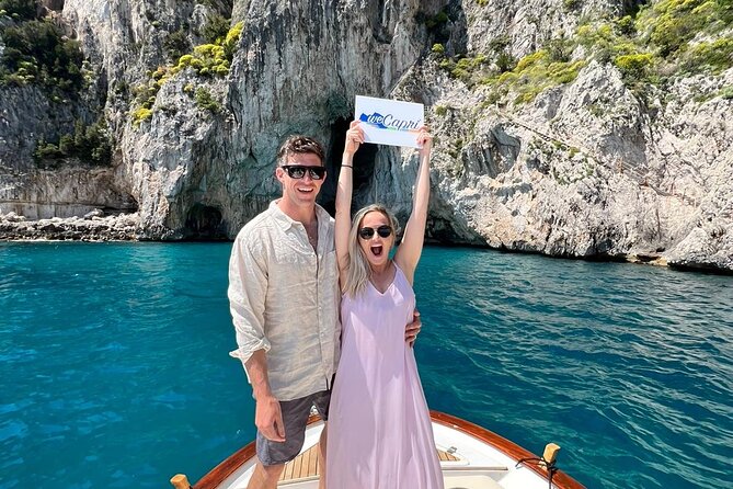 Boat Tour in Capri Italy - Punta Carena Lighthouse and the Blue Grotto Choice