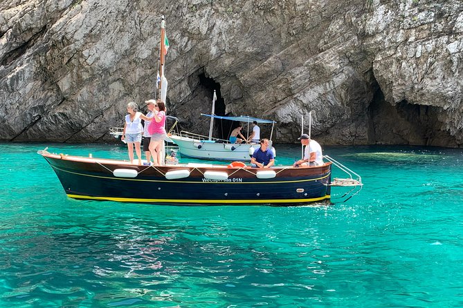 Boat Tour in Capri Italy - The White Grotto and Capri’s Limestone Coast