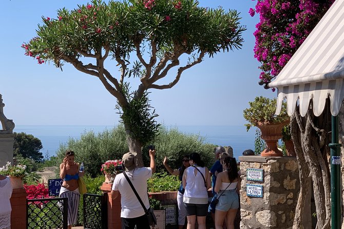 Capri & Anacapri Day Tour with Blue Grotto included from Sorrento - Capri town, the Piazzetta, and Via Camerelle