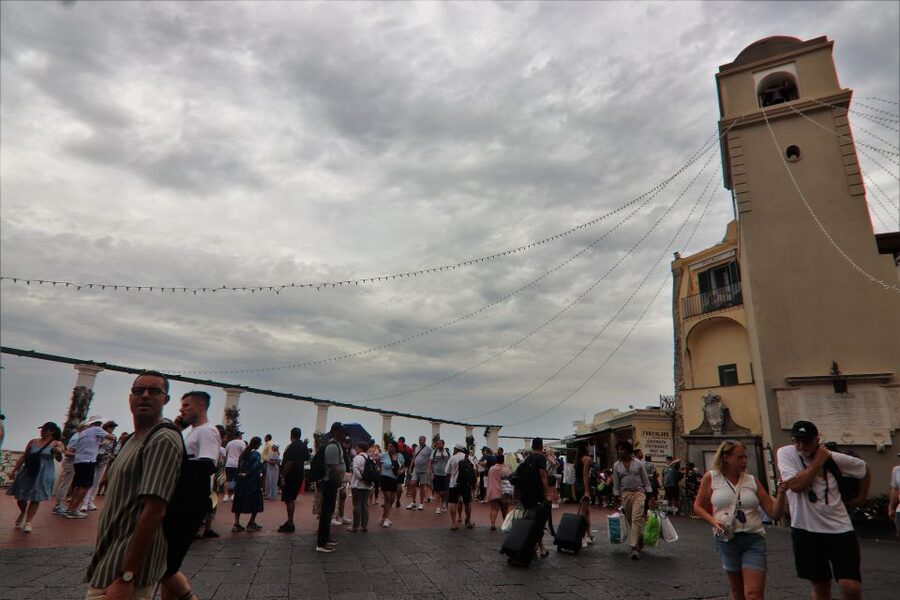 Capri and Anacapri tour: Faraglioni and Caves from Sorrento - Augustus Gardens and Via Krupp views