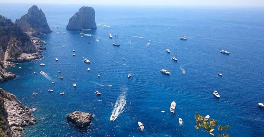 Capri and Anacapri Walking Tour from Sorrento - Leaving Sorrento by hydrofoil at 8:00