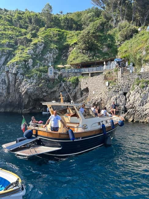 Capri and Blue Grotto Day Tour From Sorrento with 8 People - Sea Caves, Inlets, and the Faraglioni Rocks