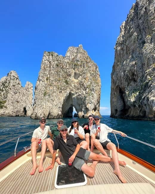 Capri and Blue Grotto Day Tour From Sorrento with 8 People - The Skipper Can Shape the Day