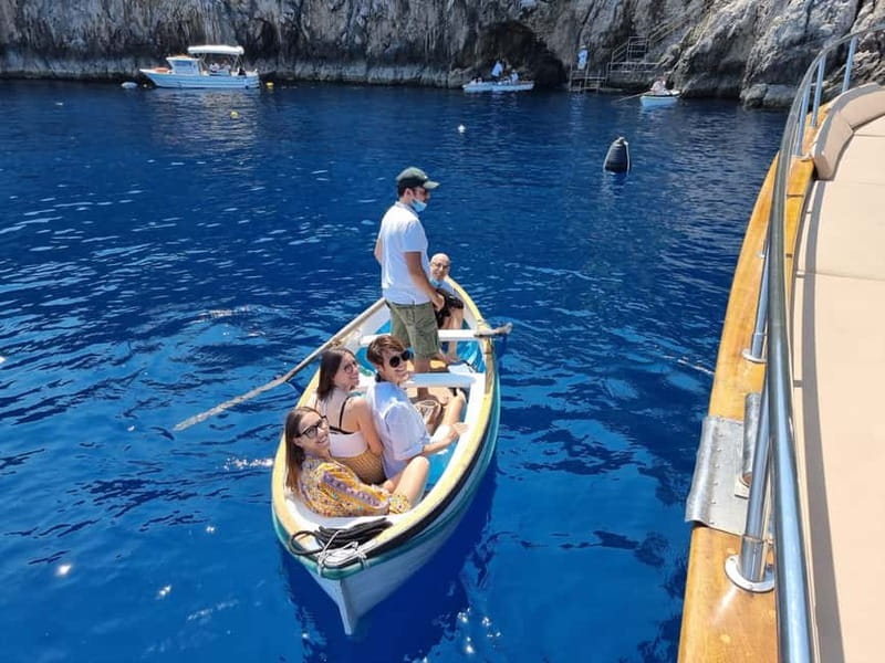 Capri and Blue Grotto Day Tour From Sorrento with 8 People - Reaching the Blue Grotto Early