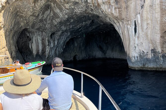 Capri and Blue Grotto Private Boat Tour - Punta Ventroso is the relaxed center of the day