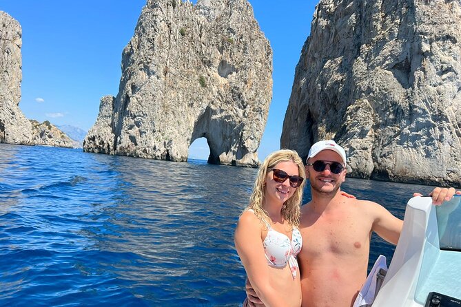 Capri and Blue Grotto Private Boat Tour - Tiberius’ Leap and the Scugnizzo statue